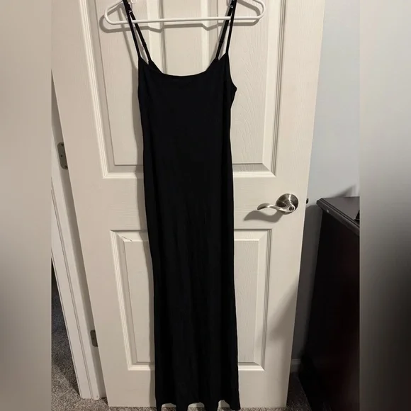 SKIMS SOFT LOUNGE PETITE LONG SLIP DRESS - Picture 11 of 12